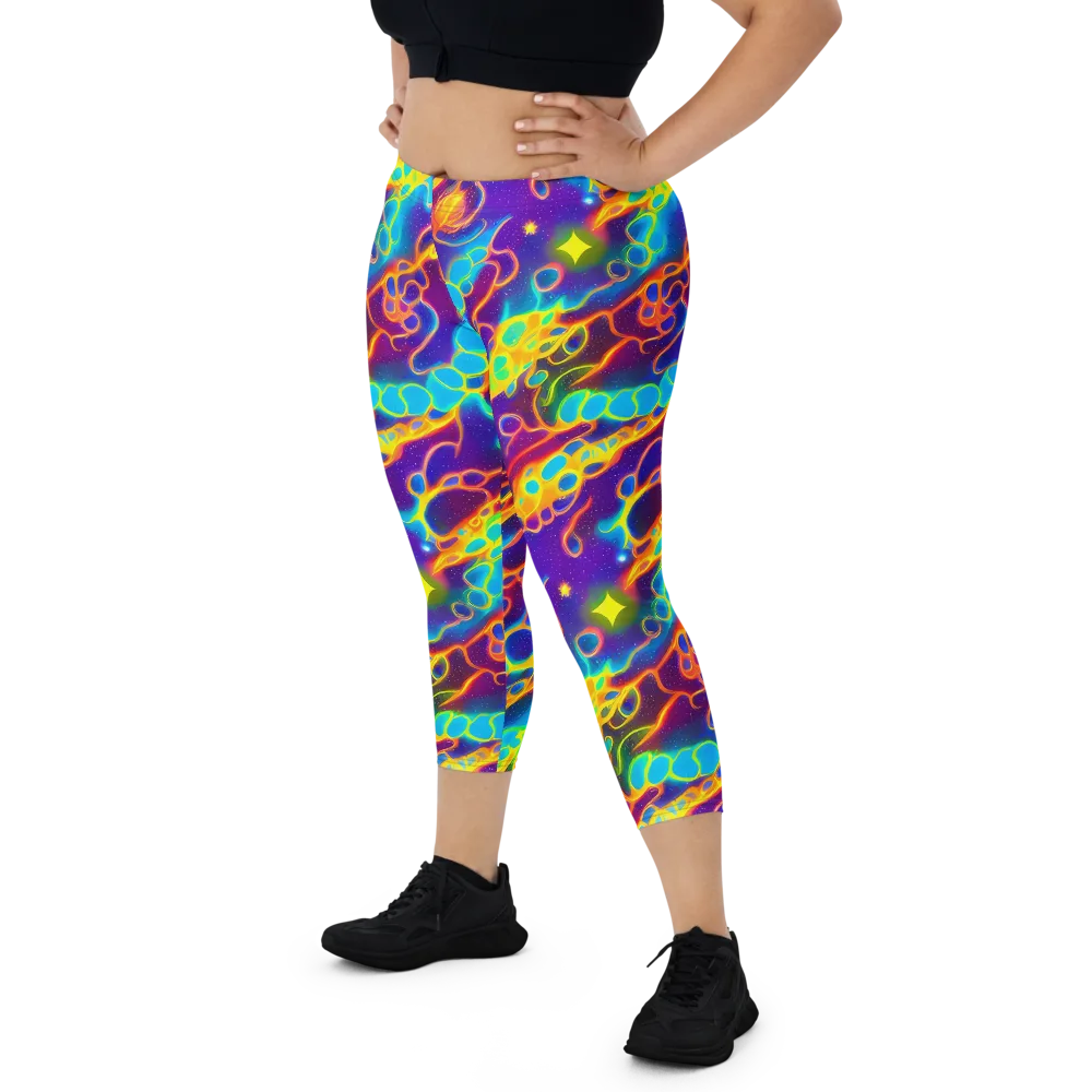 Endara Eclipse on Capri Leggings — Front