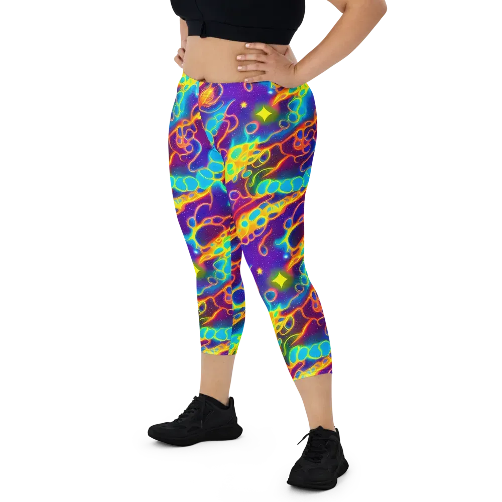 Endara Eclipse on Capri Leggings — Front