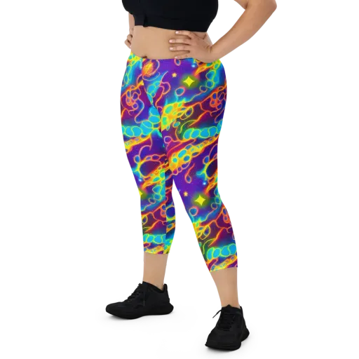 Endara Eclipse on a Capri Leggings