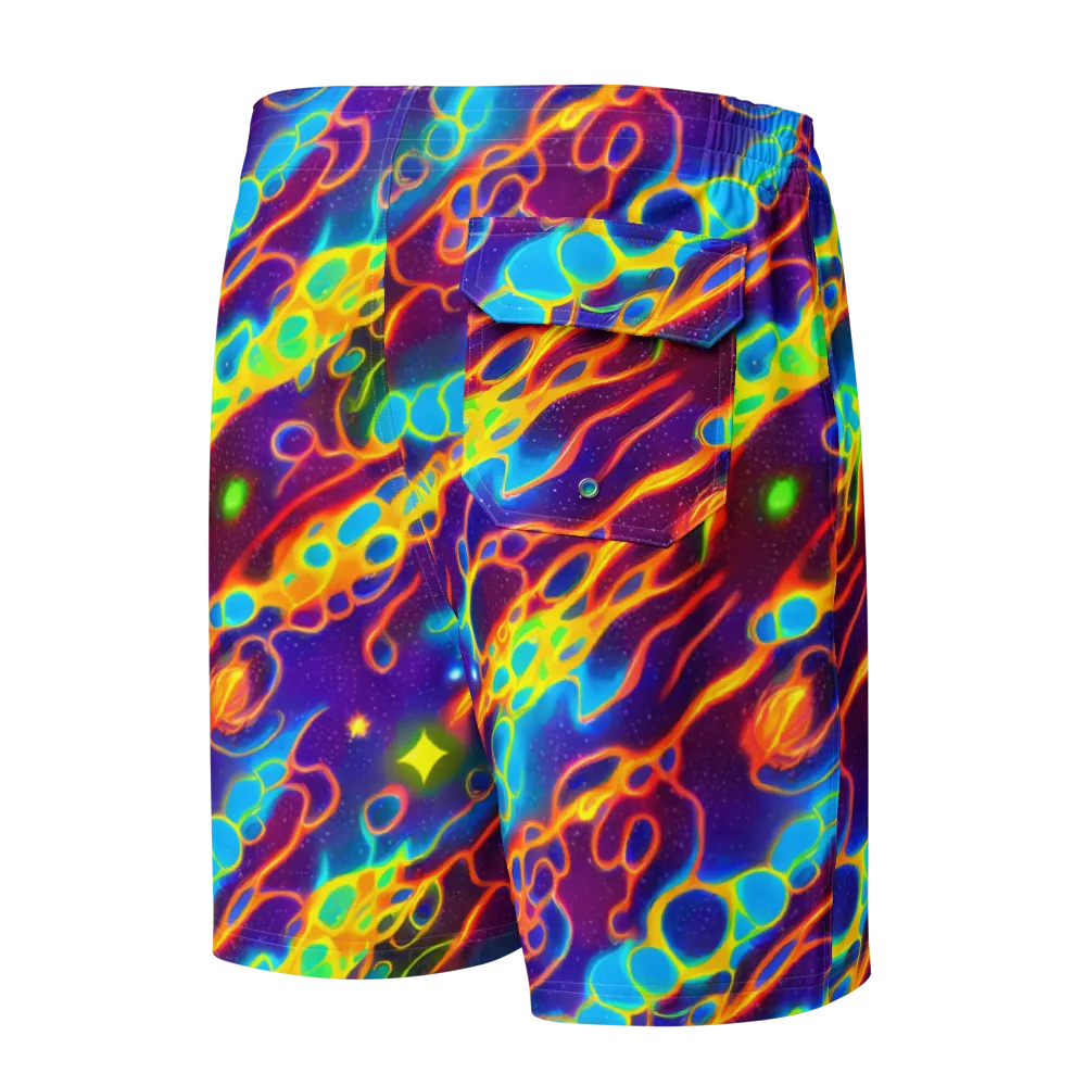 Endara Eclipse on Men's Board Shorts — Back