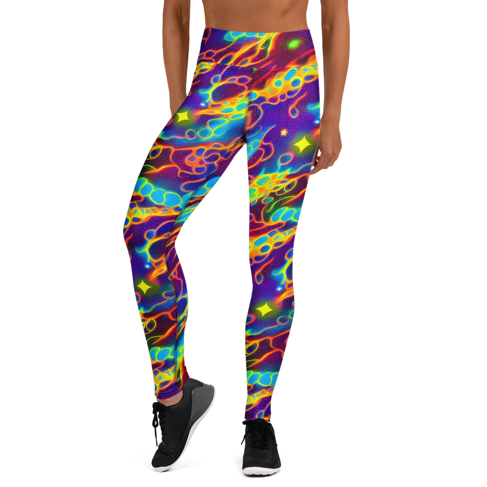 Endara Eclipse on Yoga Leggings — Front