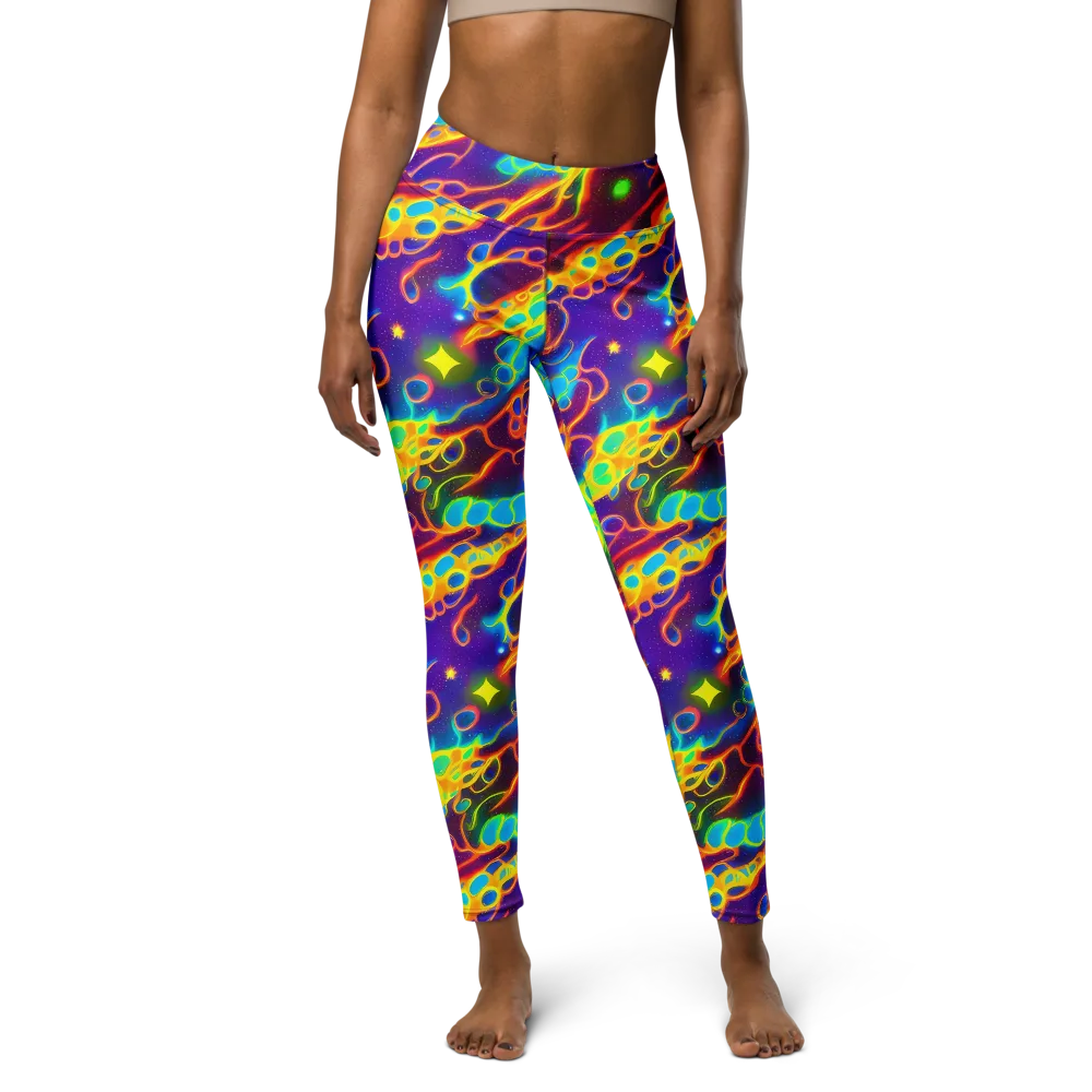 Endara Eclipse on Yoga Leggings — Front