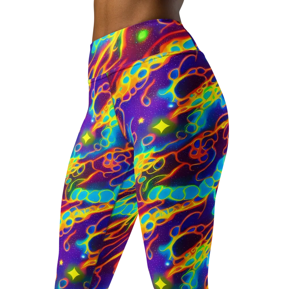 Endara Eclipse on Yoga Leggings — Left Front