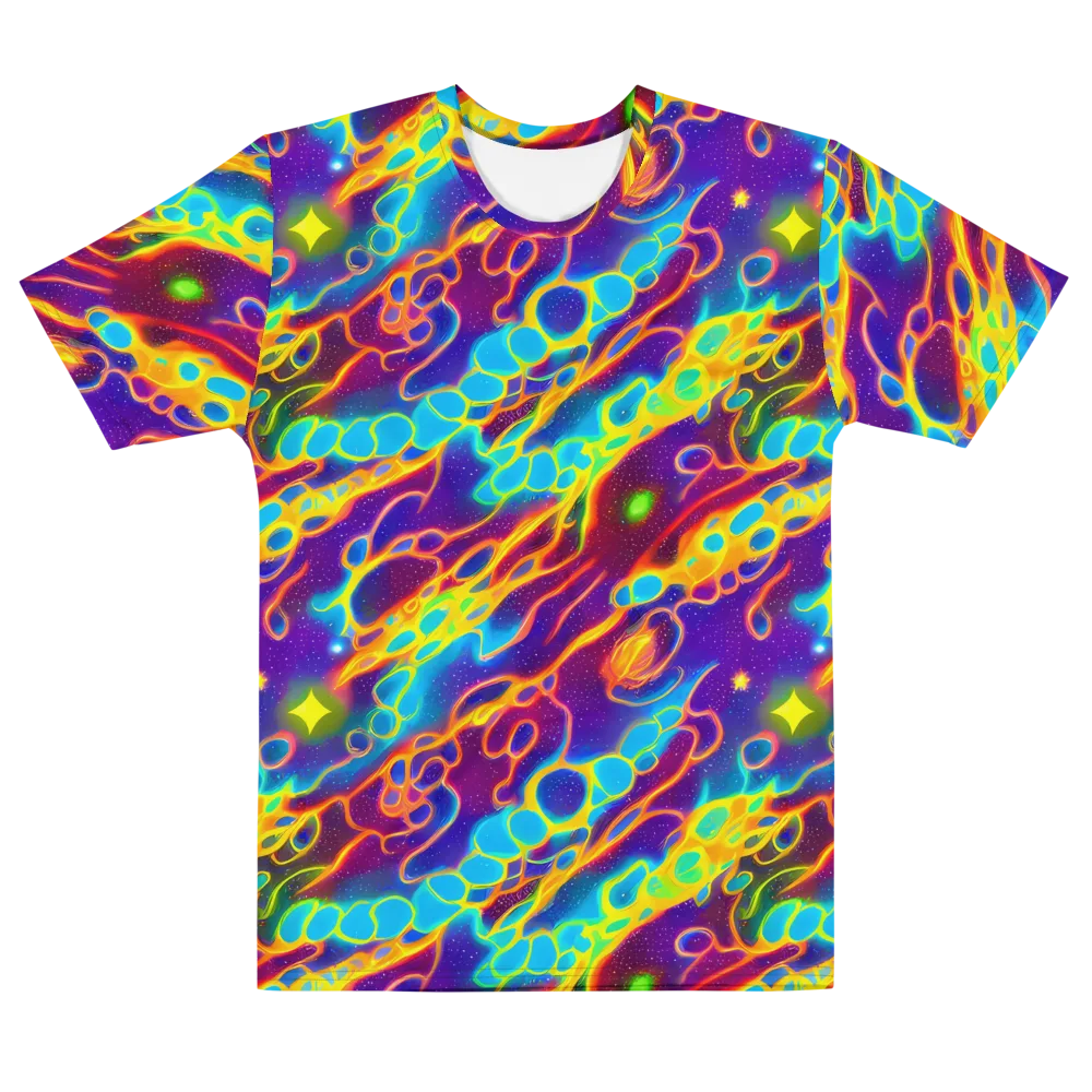 Endara Eclipse on Men's Cotton Crew Neck T-Shirt — Front