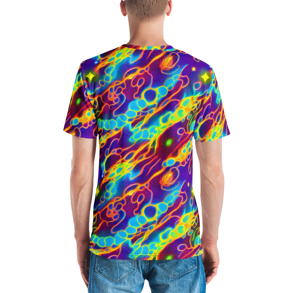 Endara Eclipse on Men's Crew Neck T-Shirt — Back