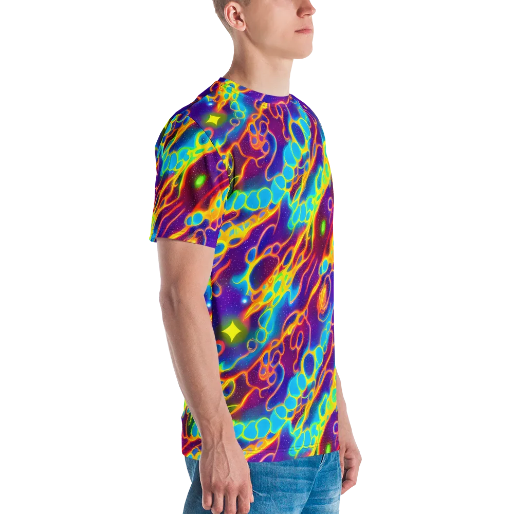 Endara Eclipse on Men's Crew Neck T-Shirt — Right