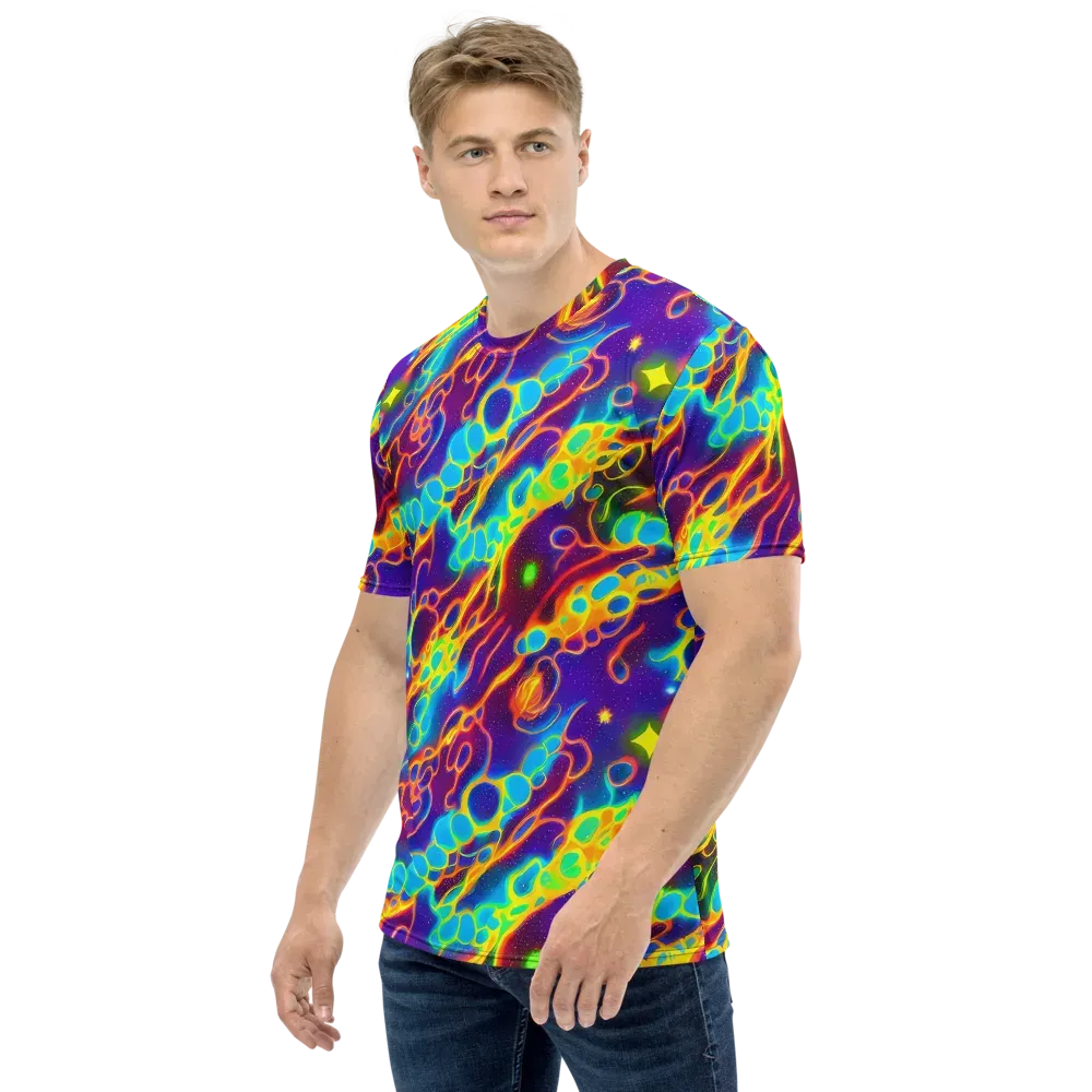 Endara Eclipse on Men's Crew Neck T-Shirt — Left