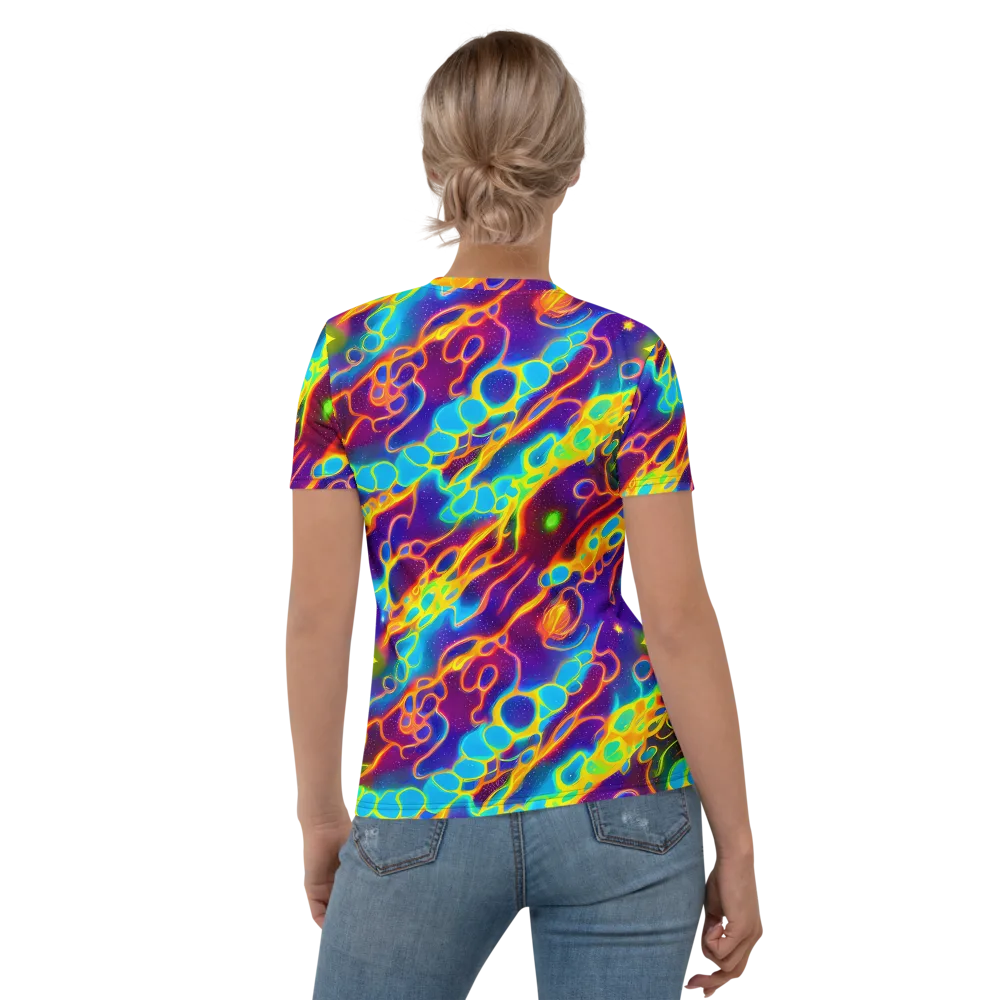Endara Eclipse on Women's Crew Neck T-Shirt — Back