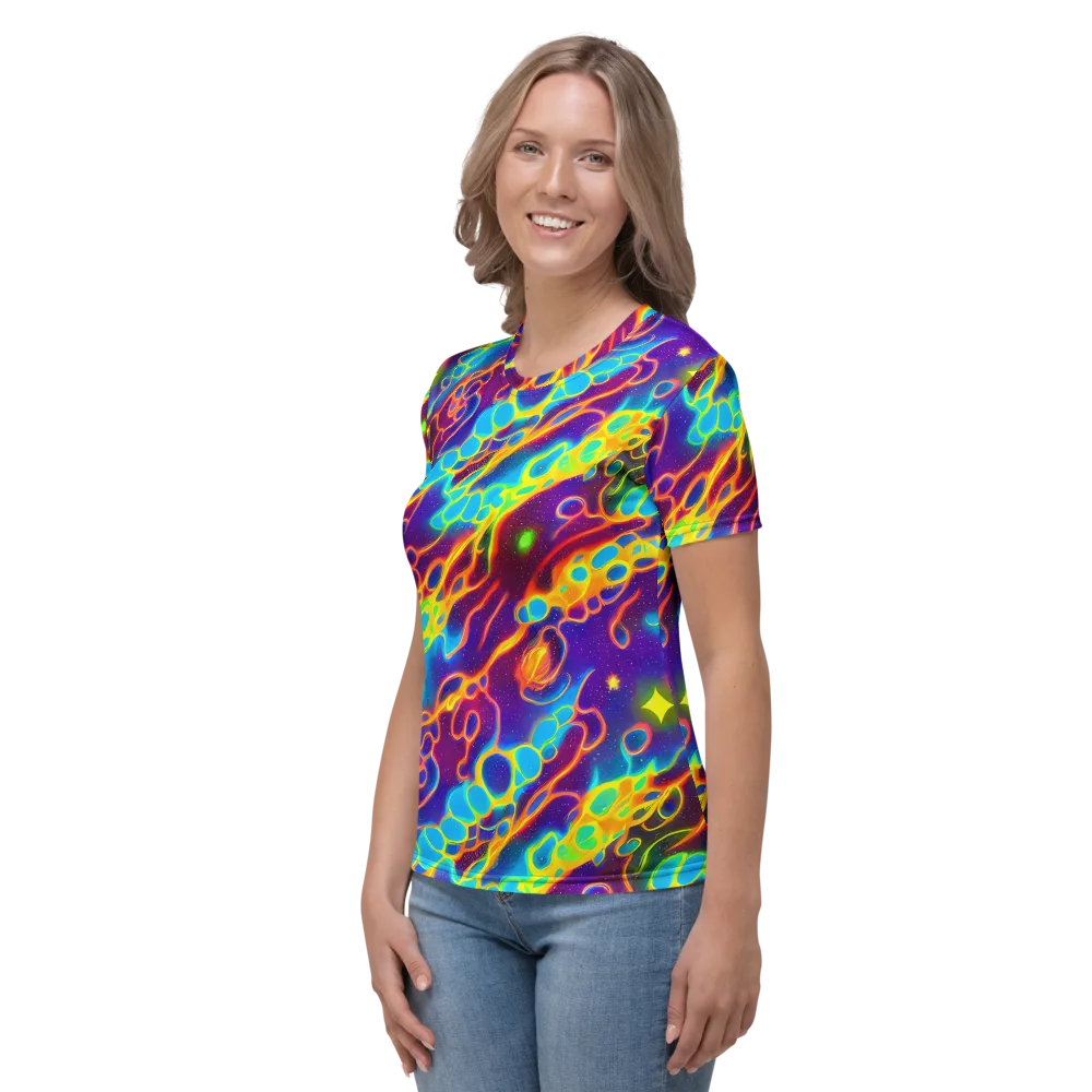 Endara Eclipse on Women's Crew Neck T-Shirt — Left