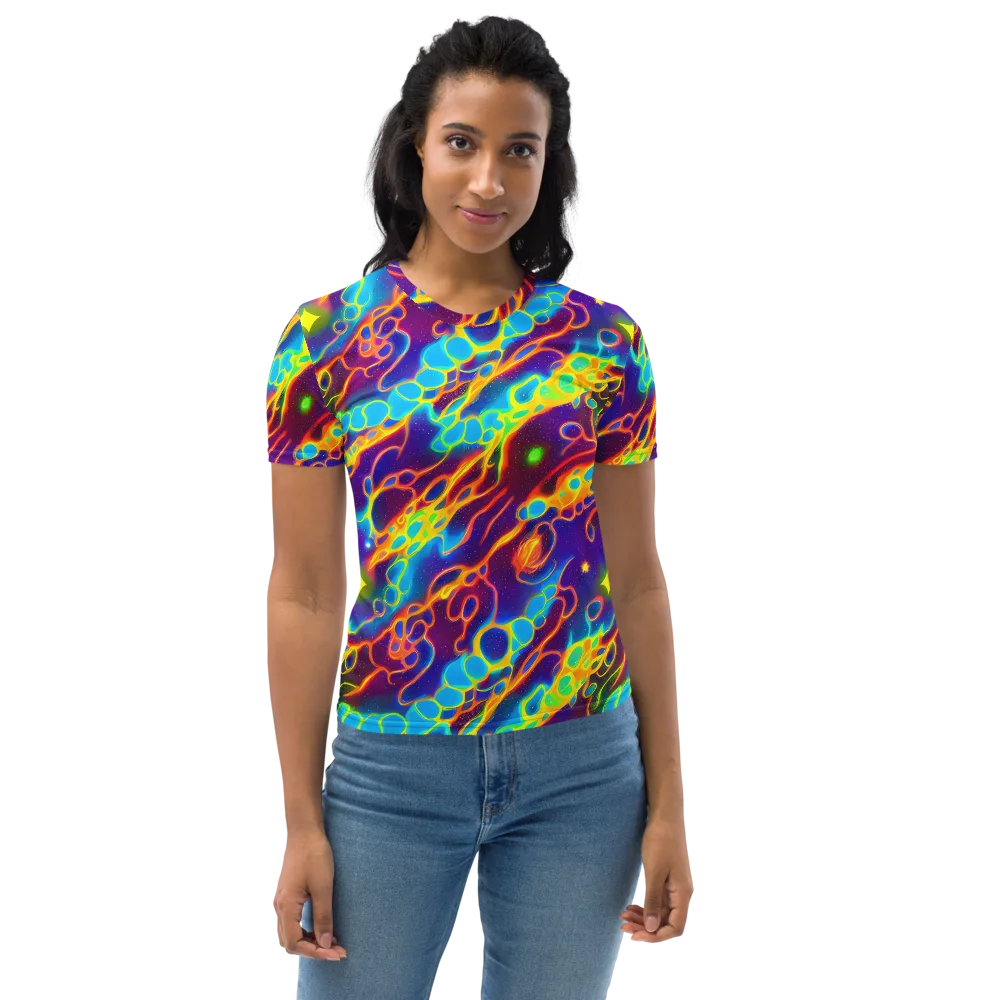 Endara Eclipse on Women's Crew Neck T-Shirt — Front