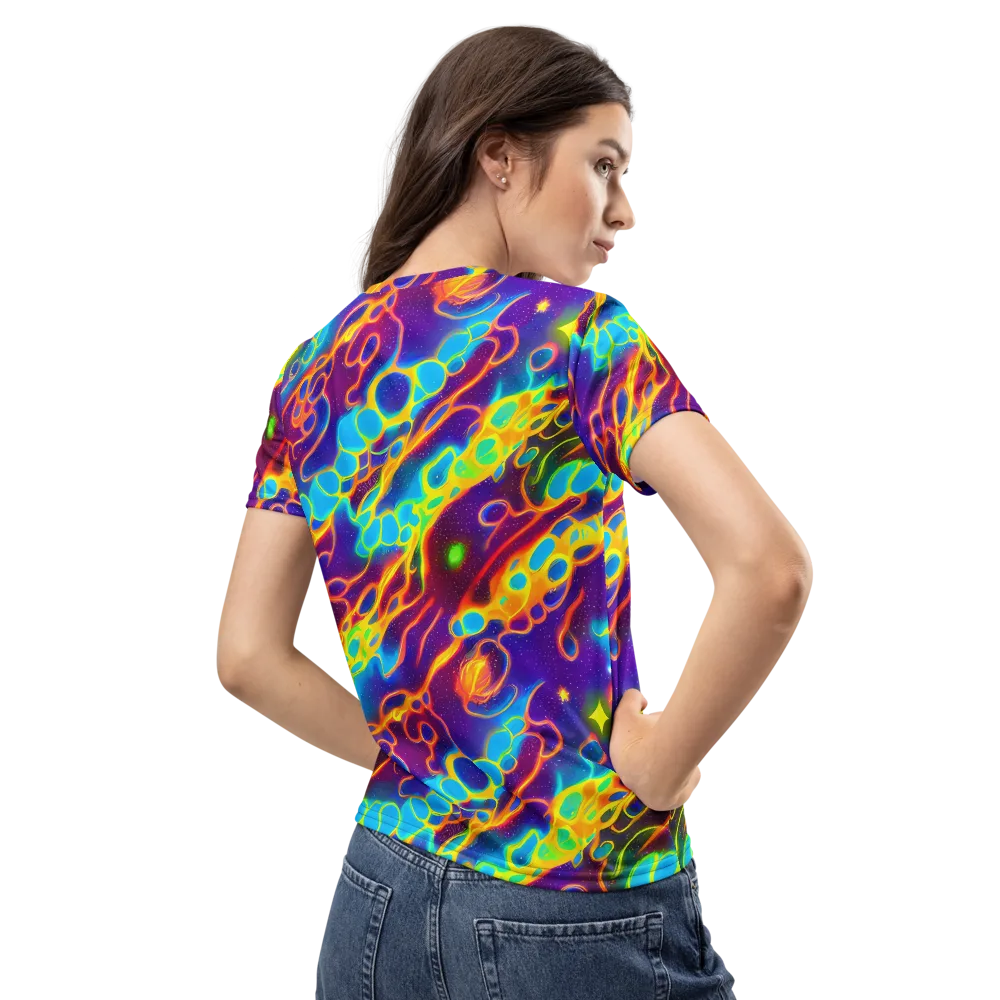 Endara Eclipse on Women's Crew Neck T-Shirt — Back