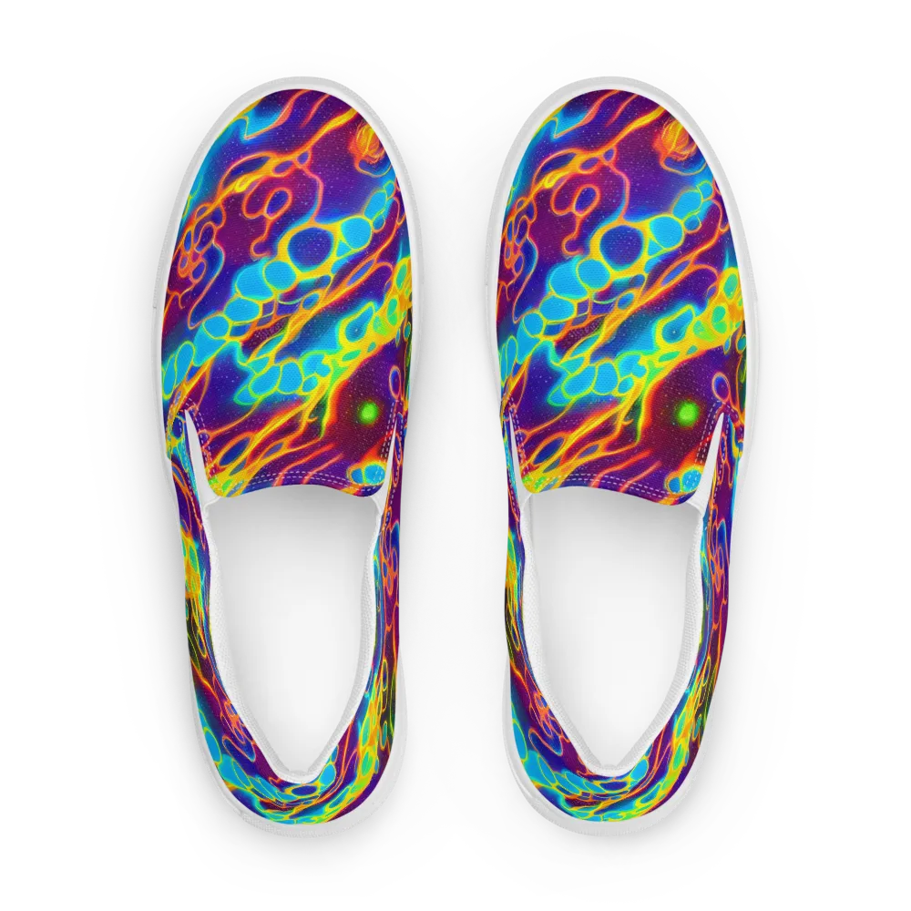Endara Eclipse on Men's Slip-On Canvas Shoes — Front
