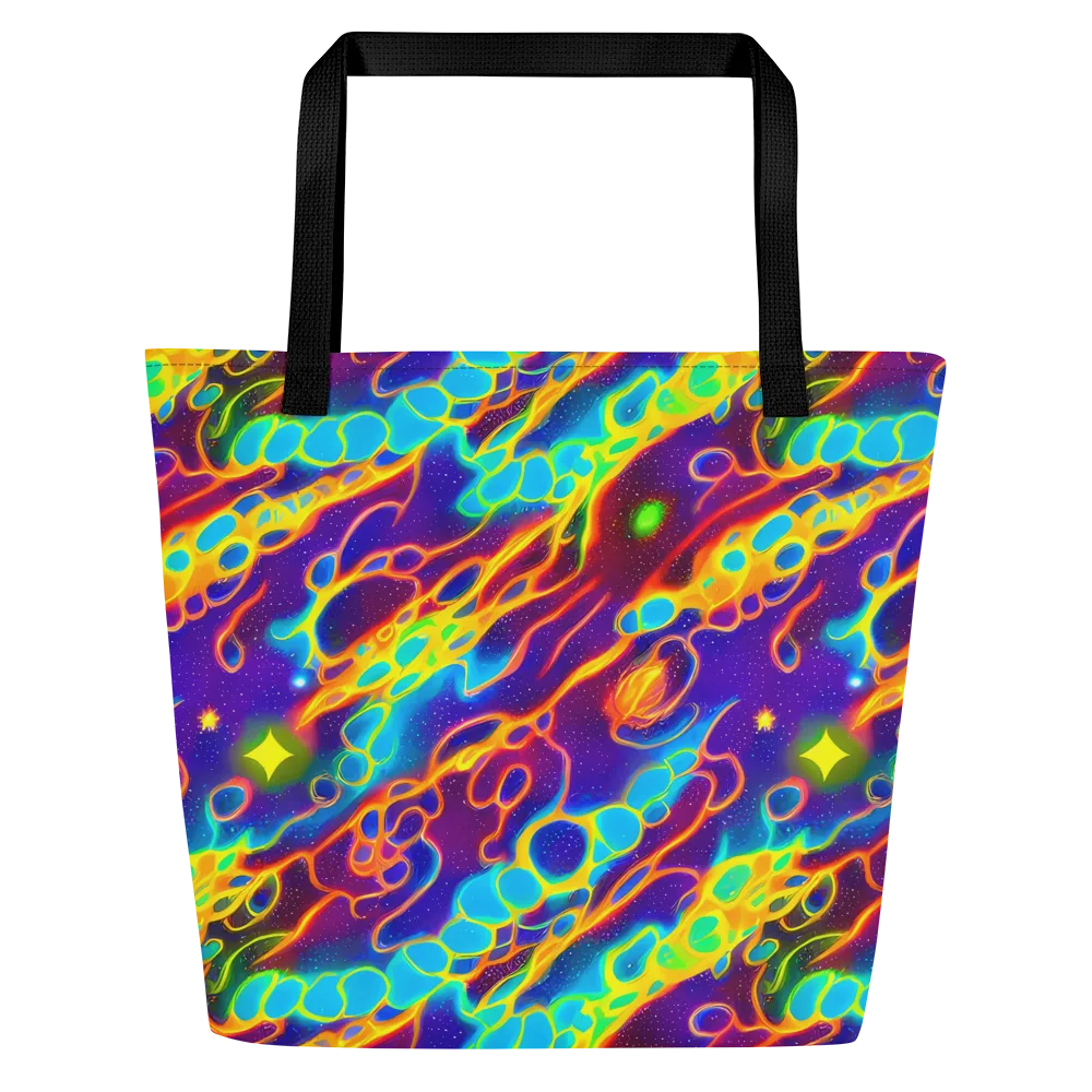 Endara Eclipse on Large Tote Bag W/ Pocket — Front