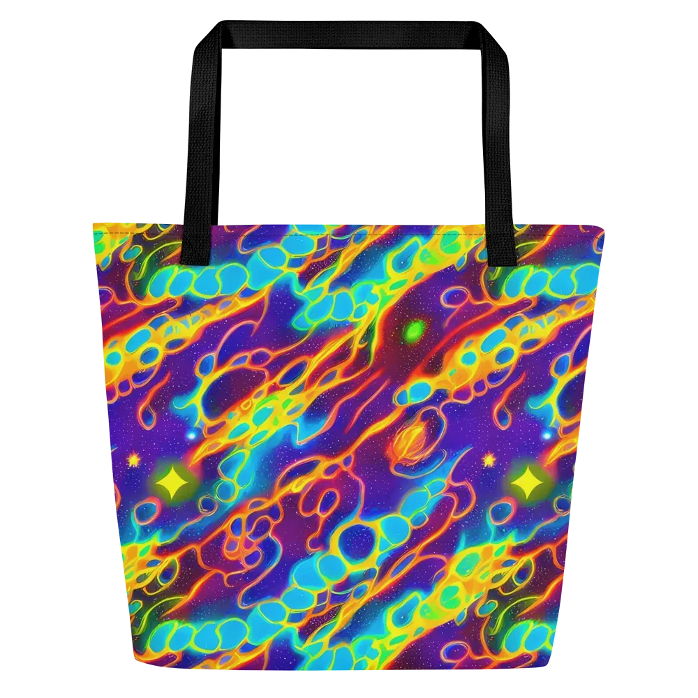 Endara Eclipse on Large Tote Bag W/ Pocket — Front