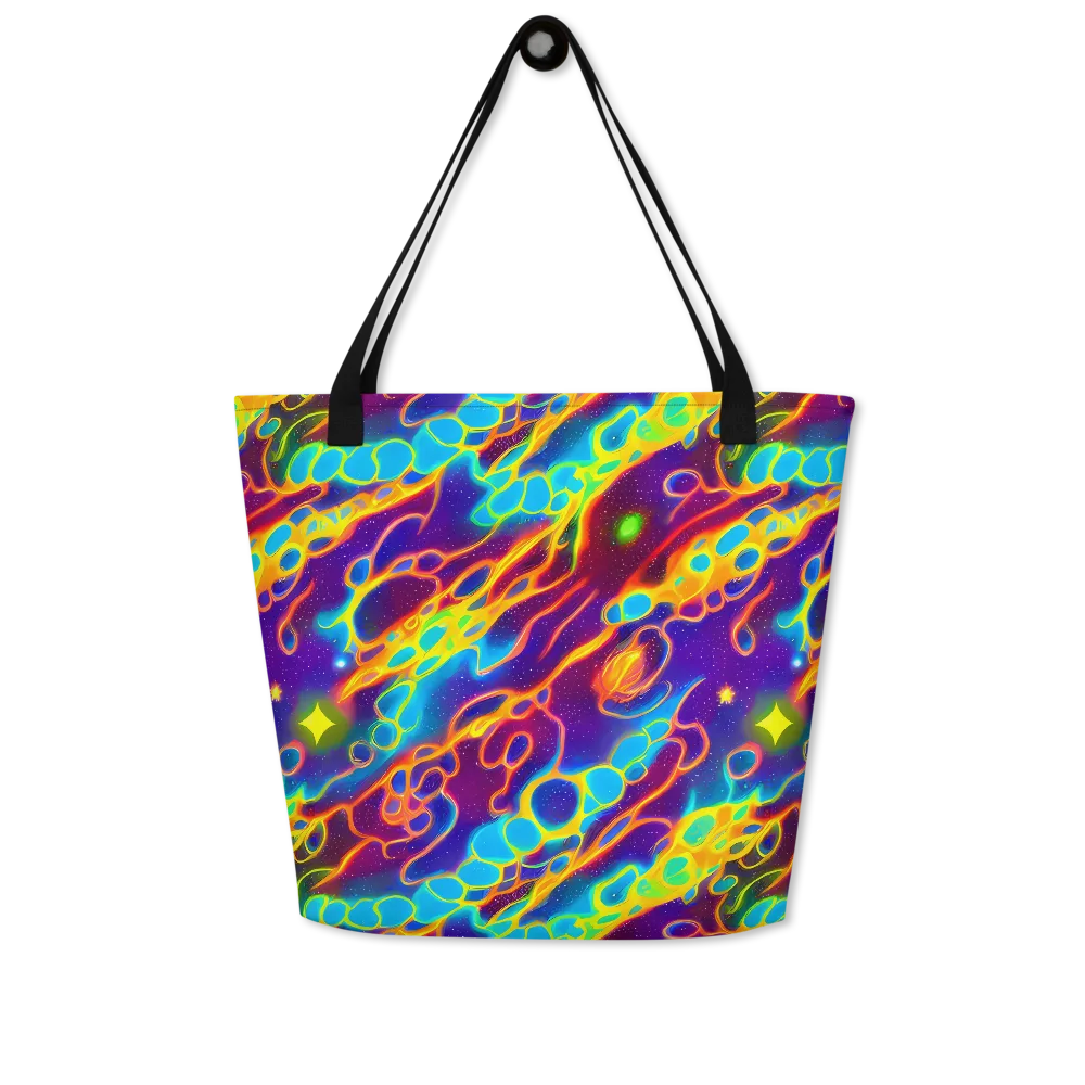 Endara Eclipse on Large Tote Bag W/ Pocket — Front