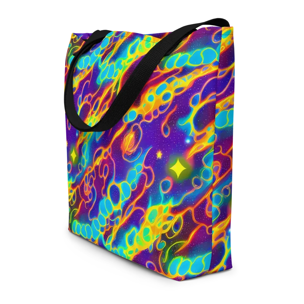 Endara Eclipse on Large Tote Bag W/ Pocket — Front