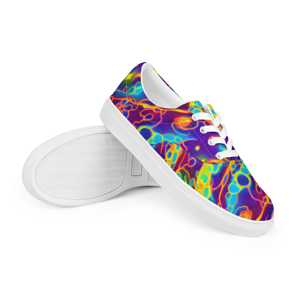 Endara Eclipse on Men's Lace-Up Canvas Shoes — Right Front