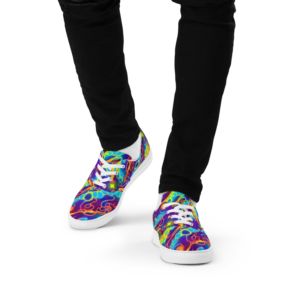 Endara Eclipse on Men's Lace-Up Canvas Shoes — Front