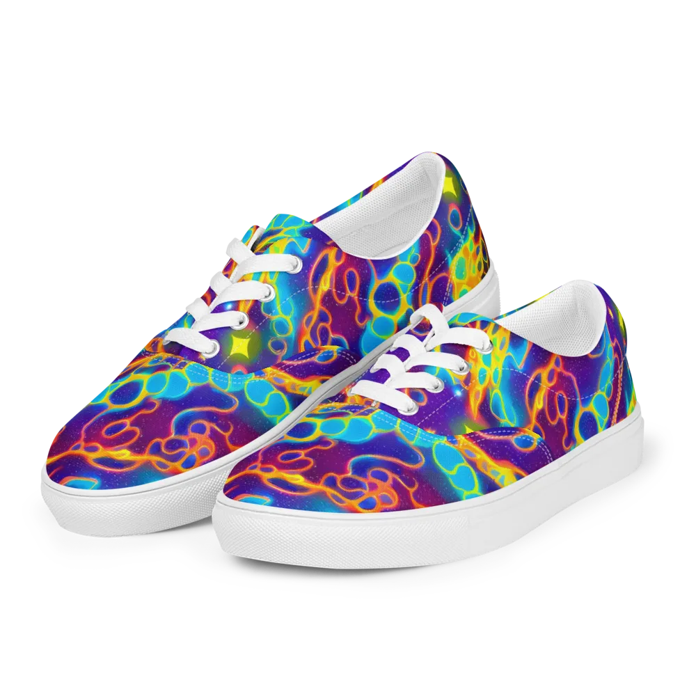 Endara Eclipse on Men's Lace-Up Canvas Shoes — Left Front
