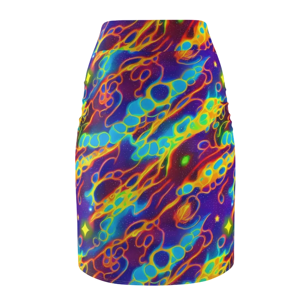 Endara Eclipse on Pencil Skirt — Back