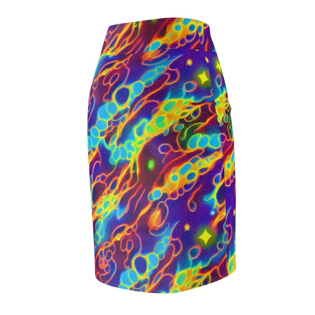 Endara Eclipse on Pencil Skirt — Back Side