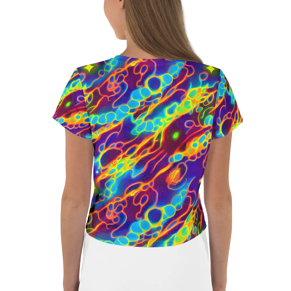 Endara Eclipse on Crop Tee — Back