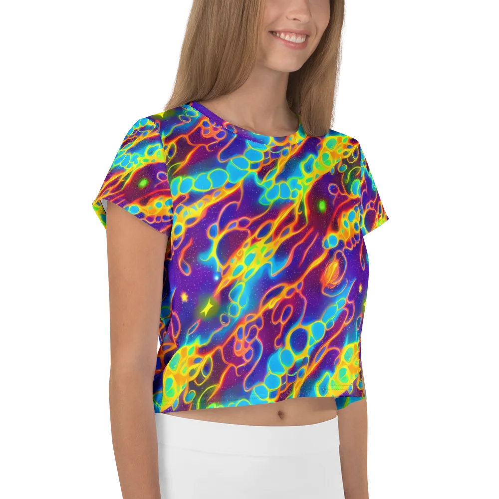 Endara Eclipse on Crop Tee — Right
