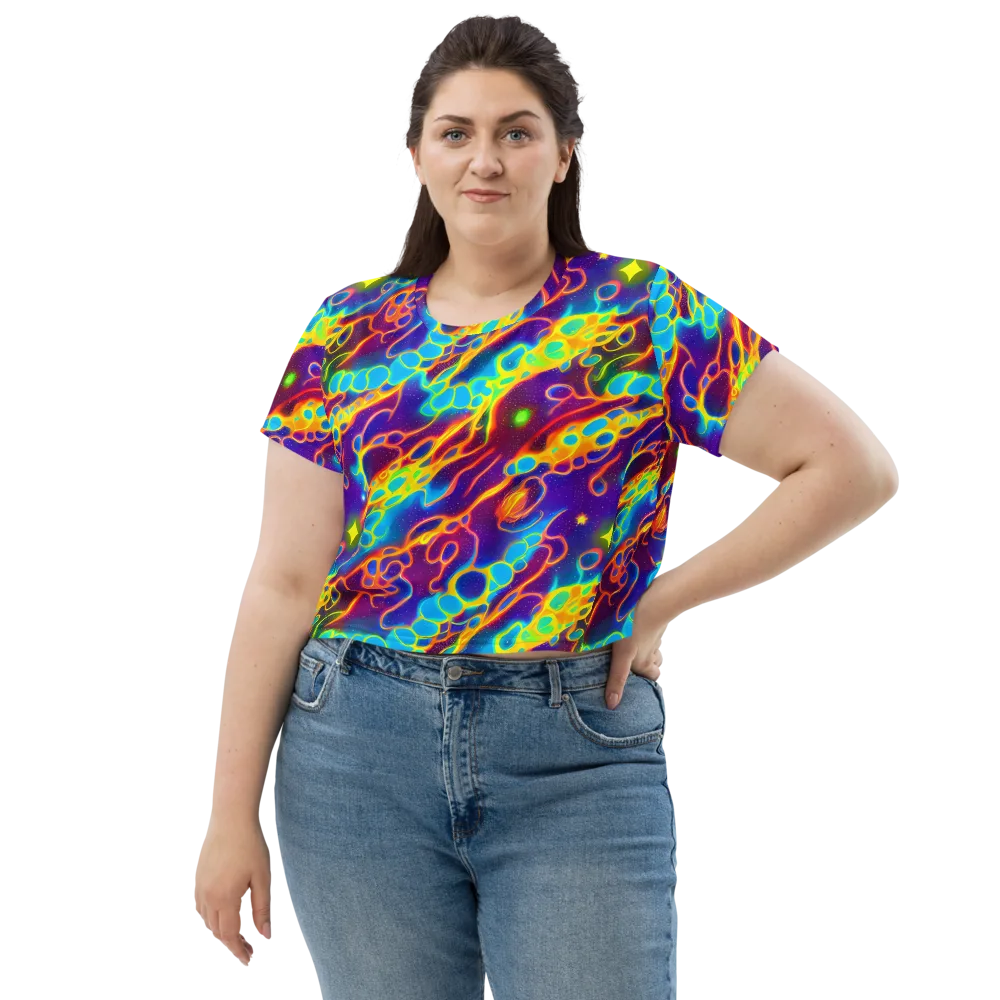 Endara Eclipse on Crop Tee — Front