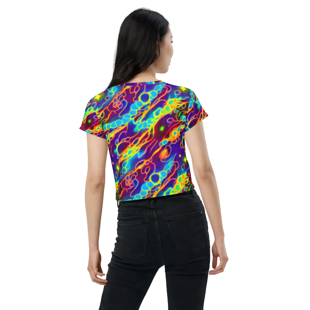 Endara Eclipse on Crop Tee — Back