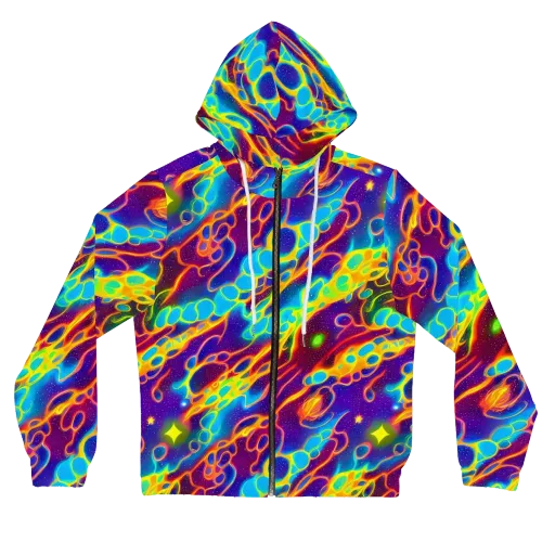 Endara Eclipse on a Women's Full-Zip Hoodie