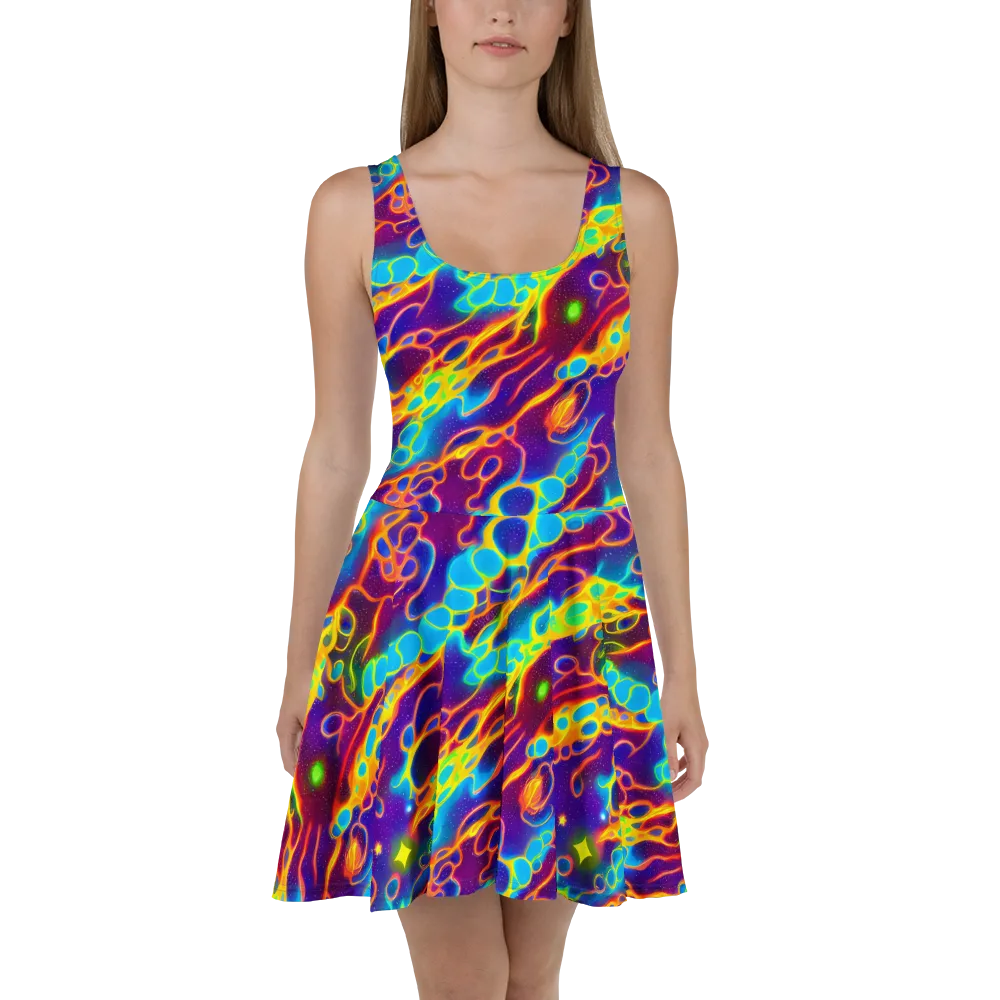 Endara Eclipse on Skater Dress — Front