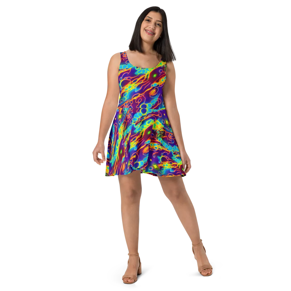 Endara Eclipse on Skater Dress — Front