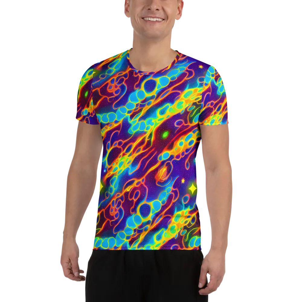 Endara Eclipse on Men's Athletic T-Shirt — Front
