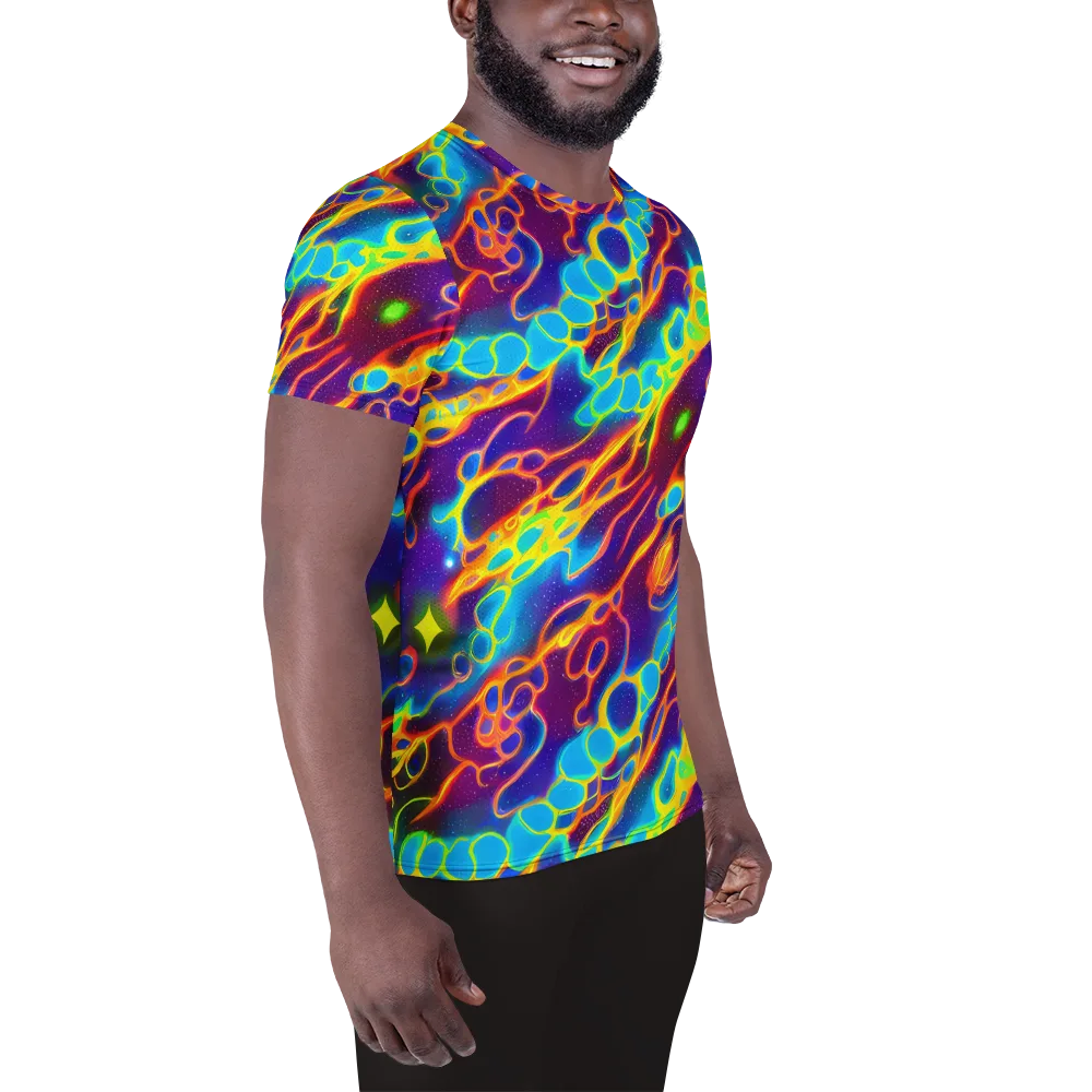 Endara Eclipse on Men's Athletic T-Shirt — Right