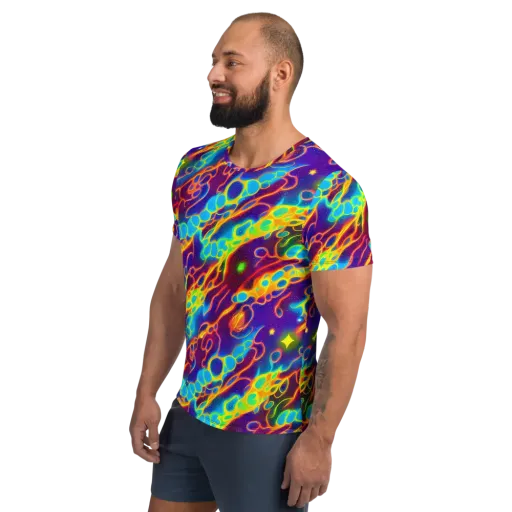Endara Eclipse on a Men's Athletic T-Shirt