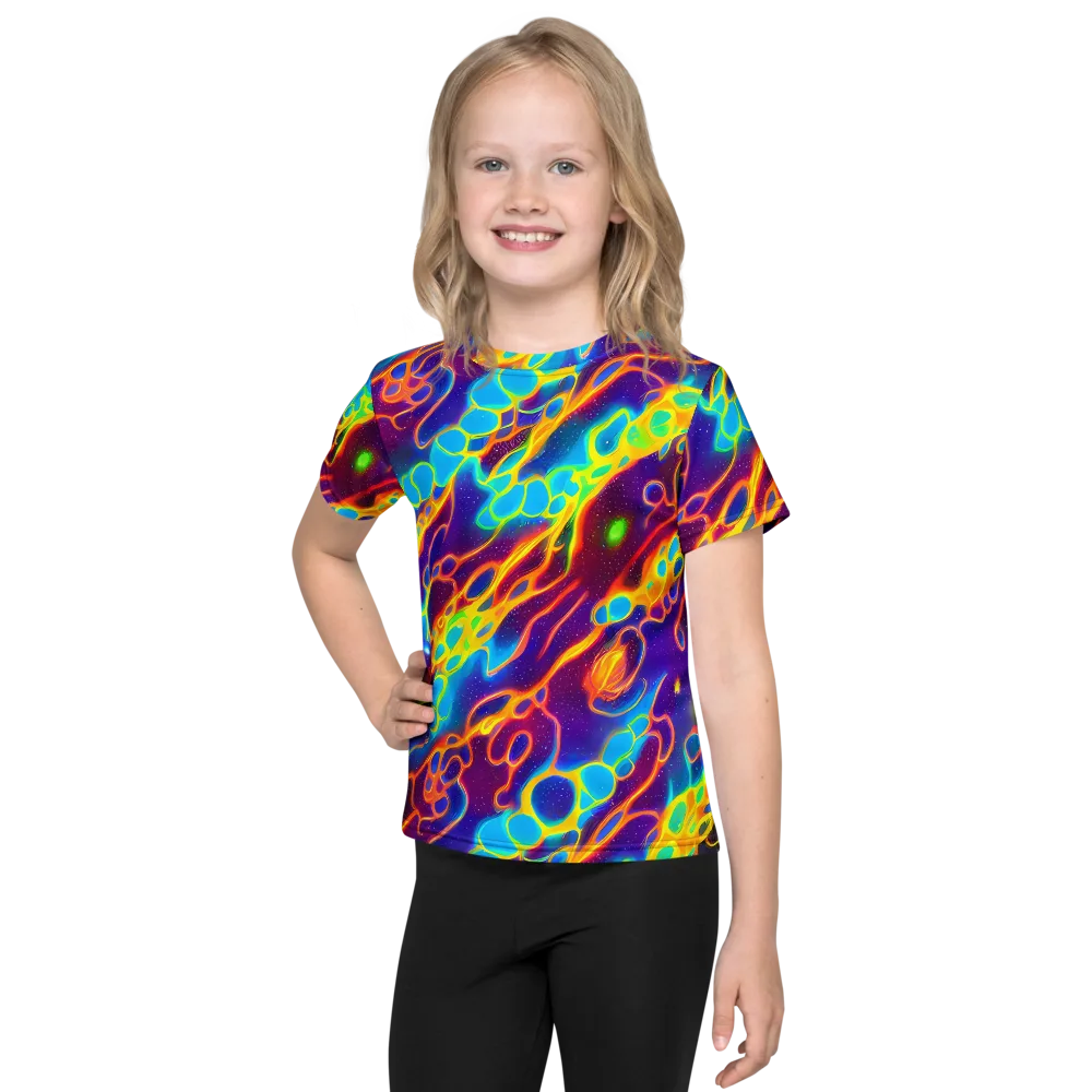 Endara Eclipse on Kids Crew Neck T-Shirt — Front
