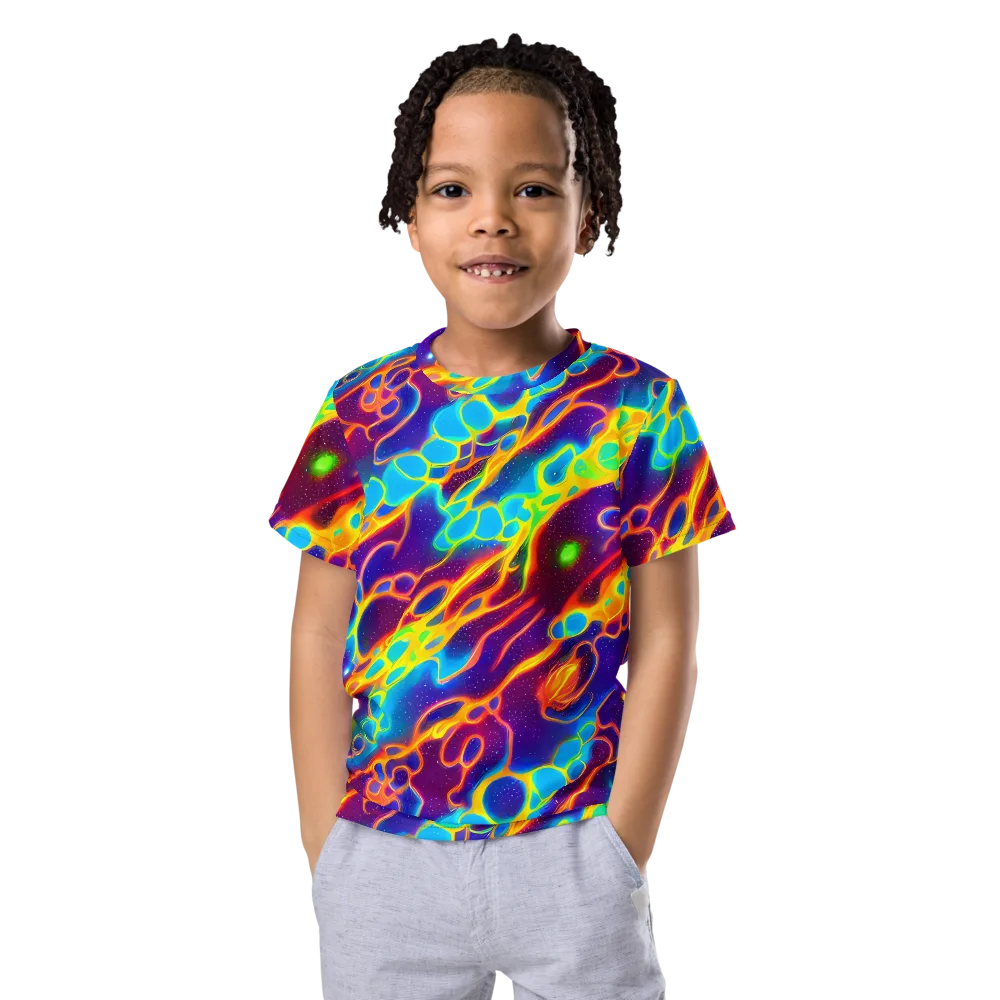 Endara Eclipse on Kids Crew Neck T-Shirt — Front