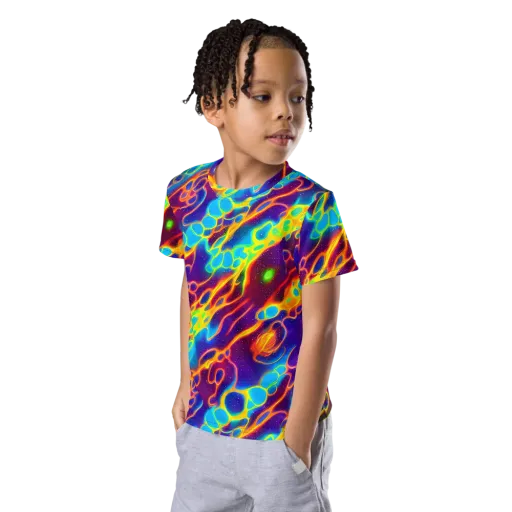 Endara Eclipse on a Kids Crew Neck T-Shirt