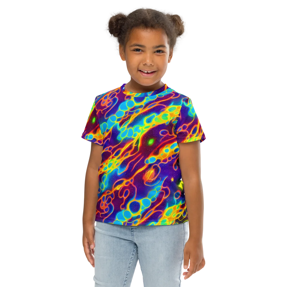 Endara Eclipse on Kids Crew Neck T-Shirt — Front