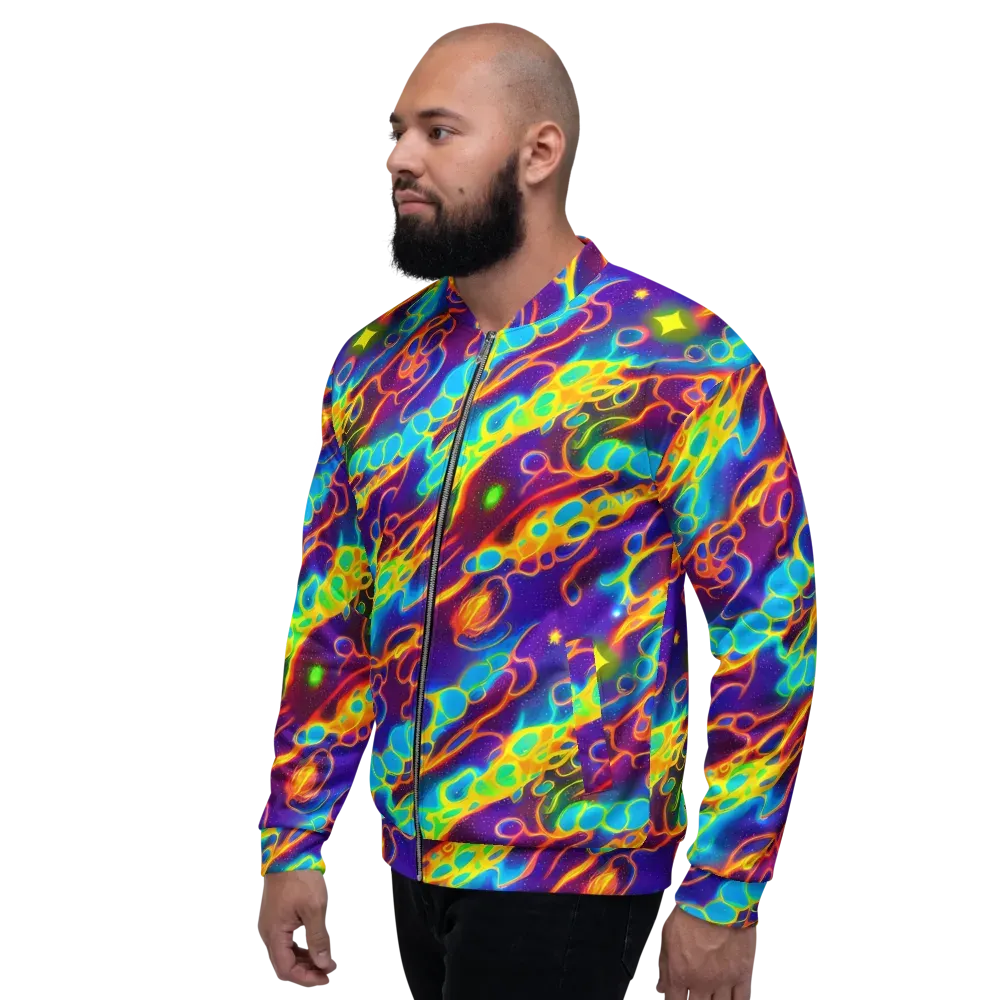 Endara Eclipse on Bomber Jacket — Left