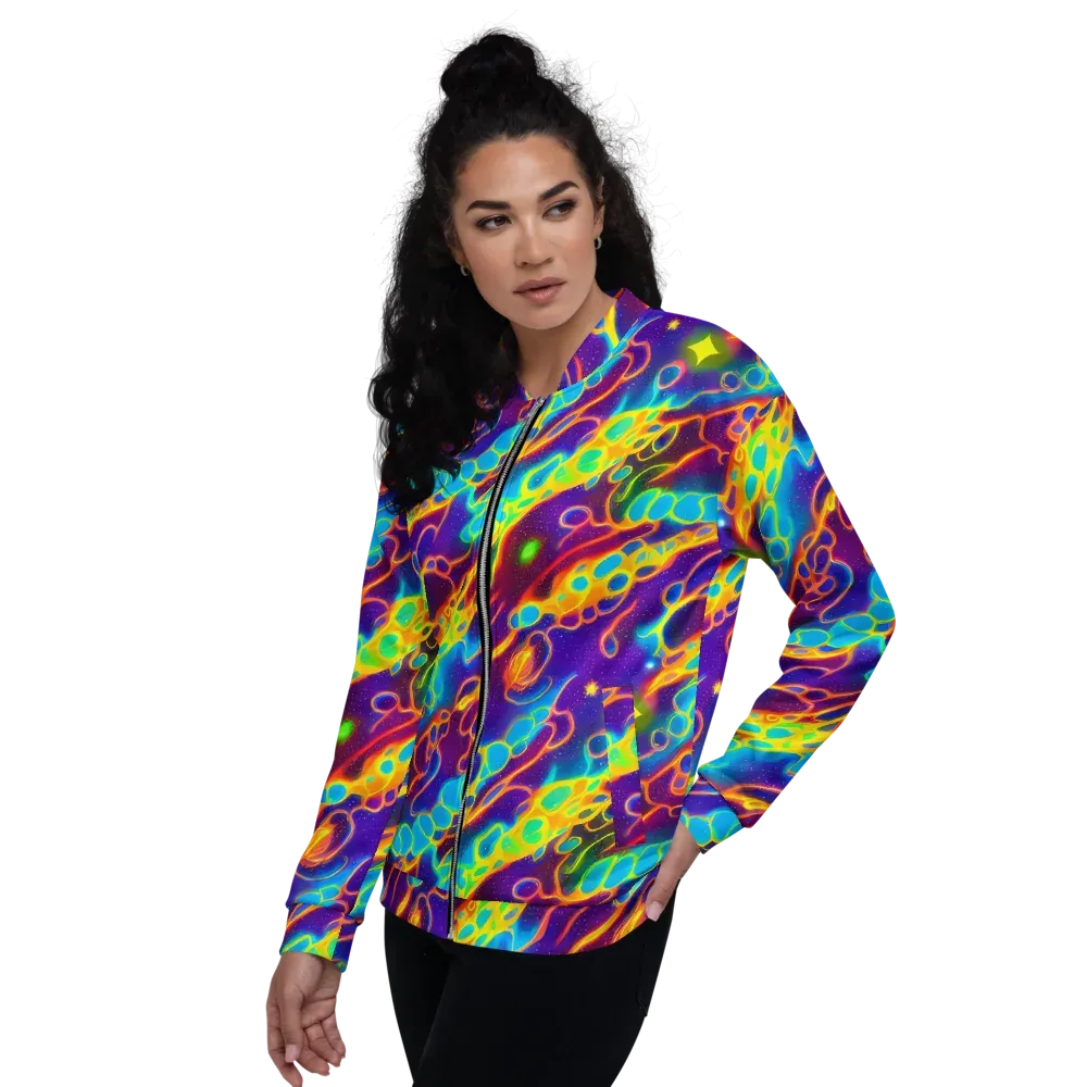 Endara Eclipse on Bomber Jacket — Left