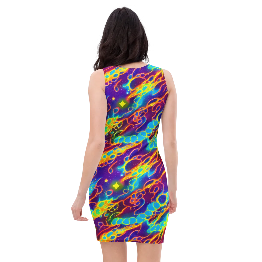 Endara Eclipse on Bodycon Dress — Back