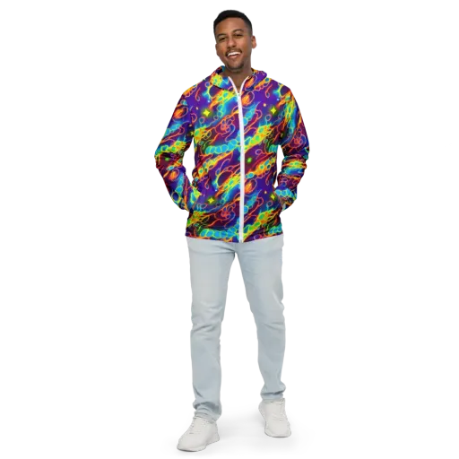 Endara Eclipse on a Men's Windbreaker