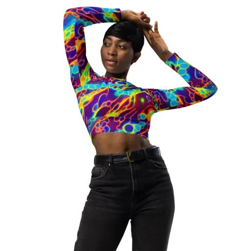 Endara Eclipse on a Long Sleeve Crop Top
