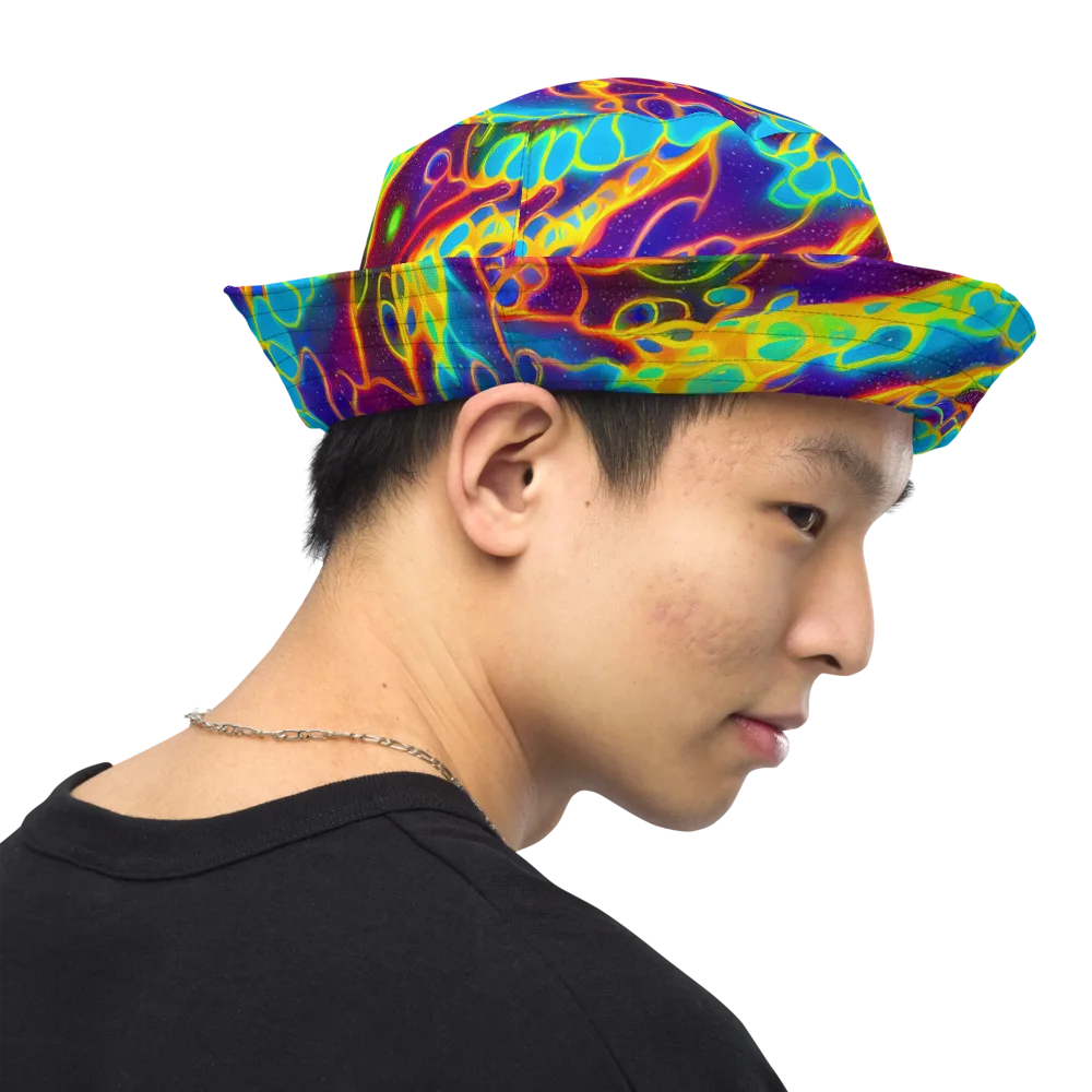 Endara Eclipse on Reversible Bucket Hat — Right Outside