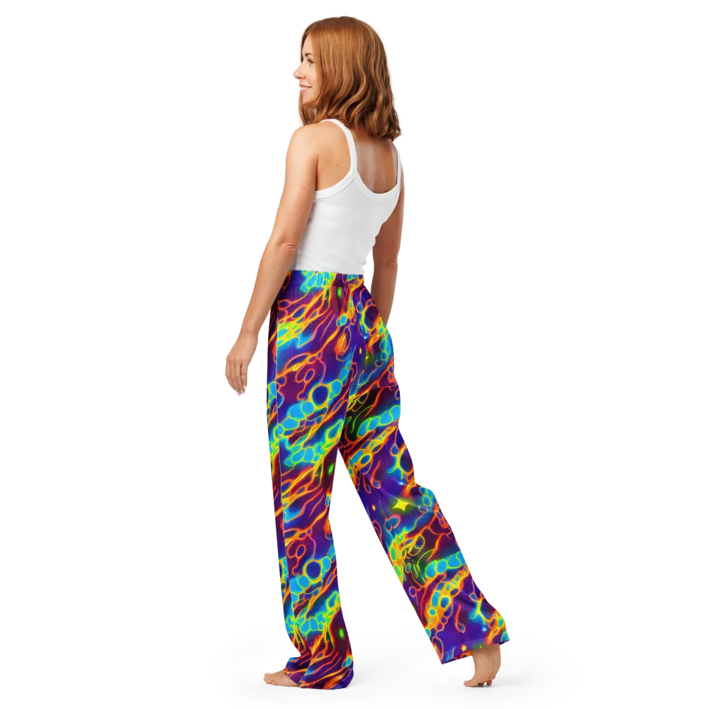 Endara Eclipse on Women's Pajama Pants — Back