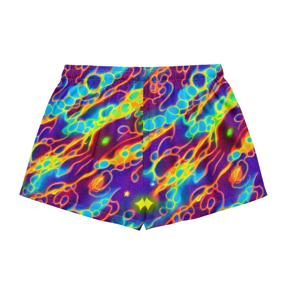 Endara Eclipse on Women's Pajama Shorts — Back
