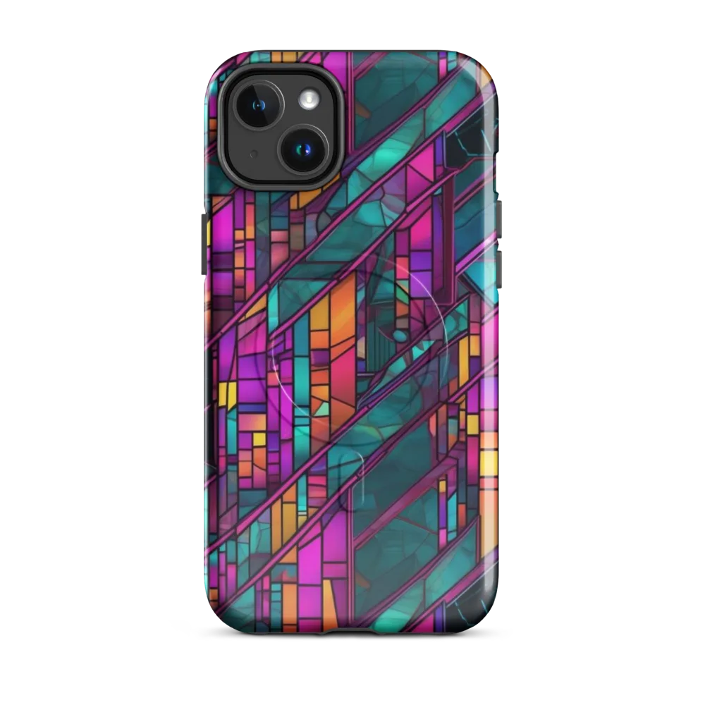 Electric Rose Window on MagSafe Tough Case for iPhone® — Front