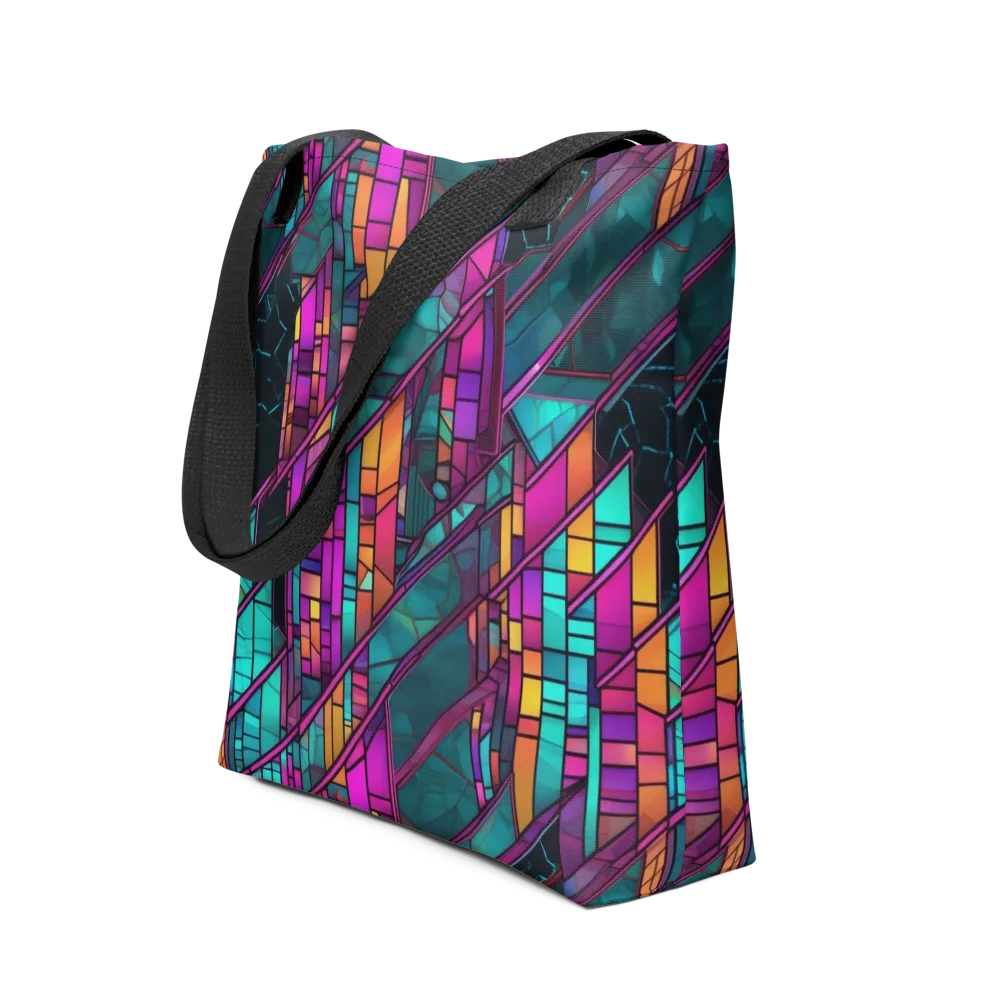 Electric Rose Window on Tote Bag — Front