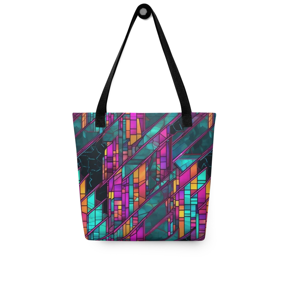 Electric Rose Window on Tote Bag — Front